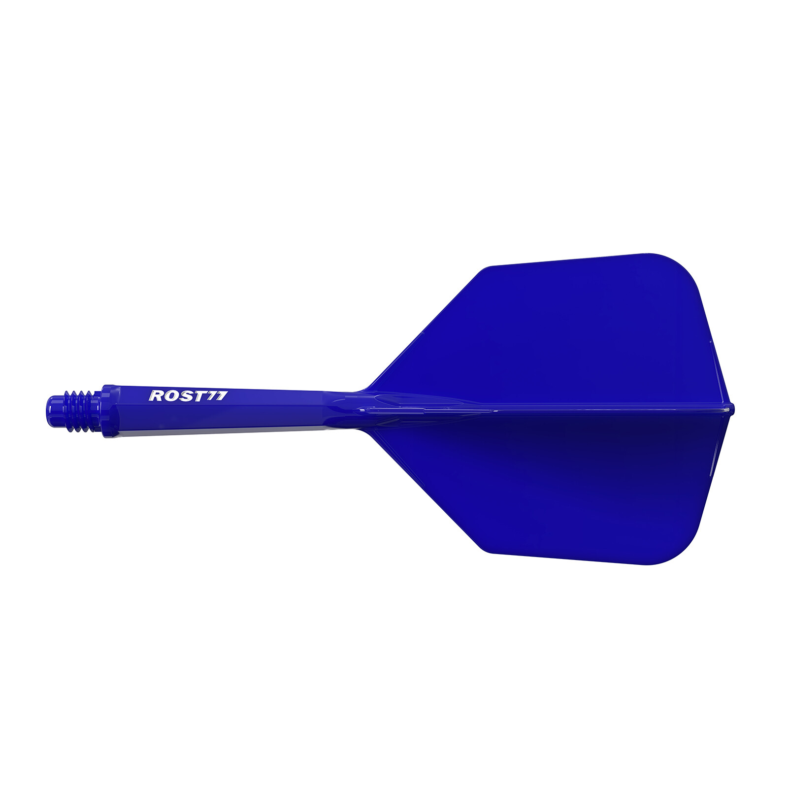 CUESOUL ROST 77 Integrated Dart Shaft and Flight,Big Wing Shape,Set of 3-Blue