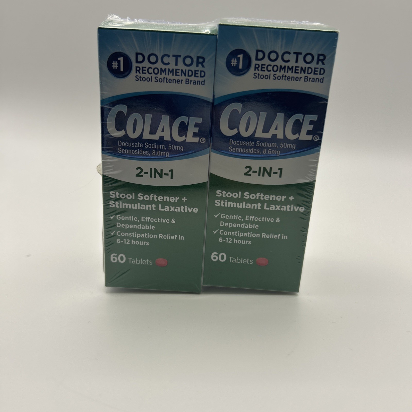 Colace 2-in-1 Stool Softener Plus Stimulant Laxative 2/2028