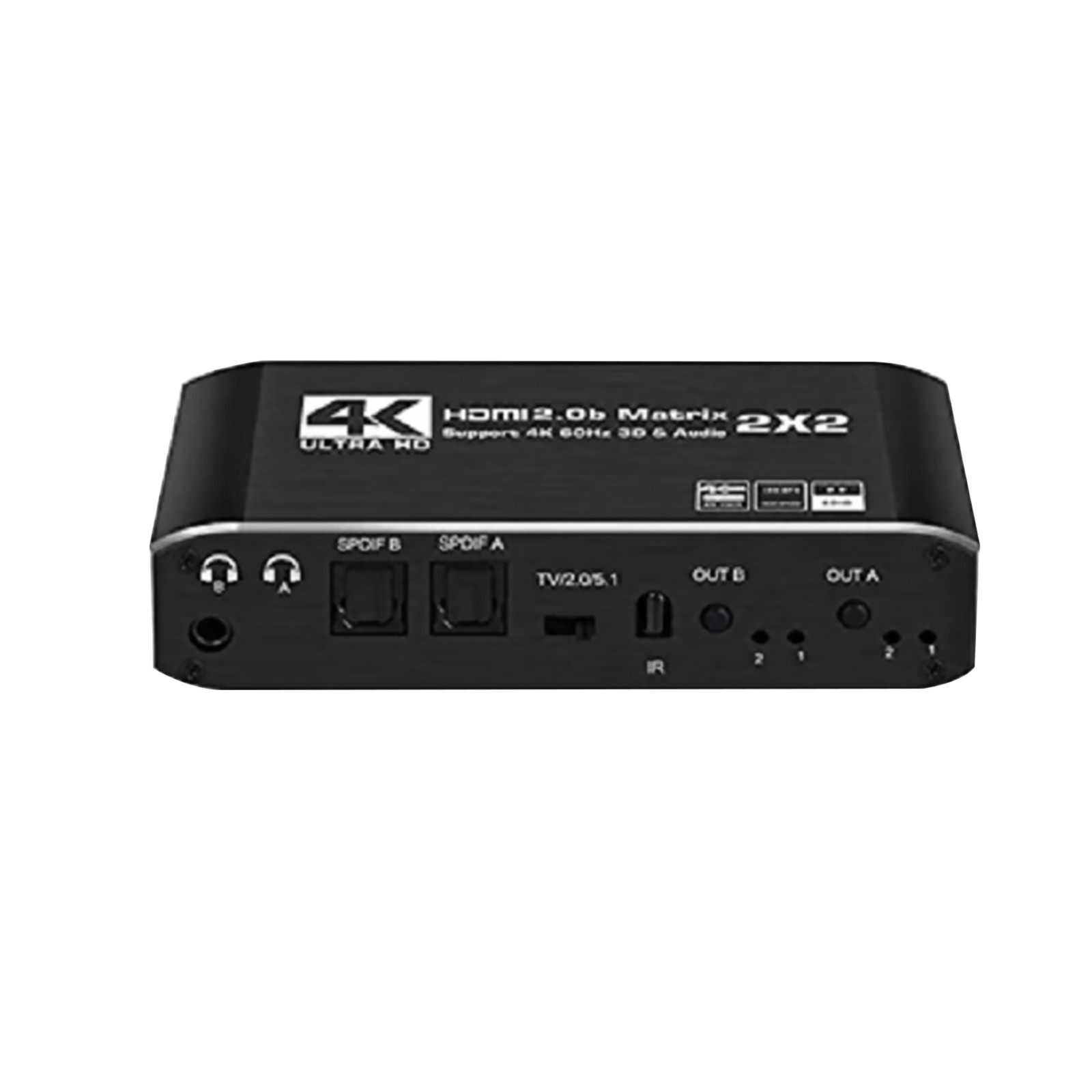 2 in 2 out  4K HDMI Matrix Switch 2x2 Full HD 1080P Video Processor Adapter B