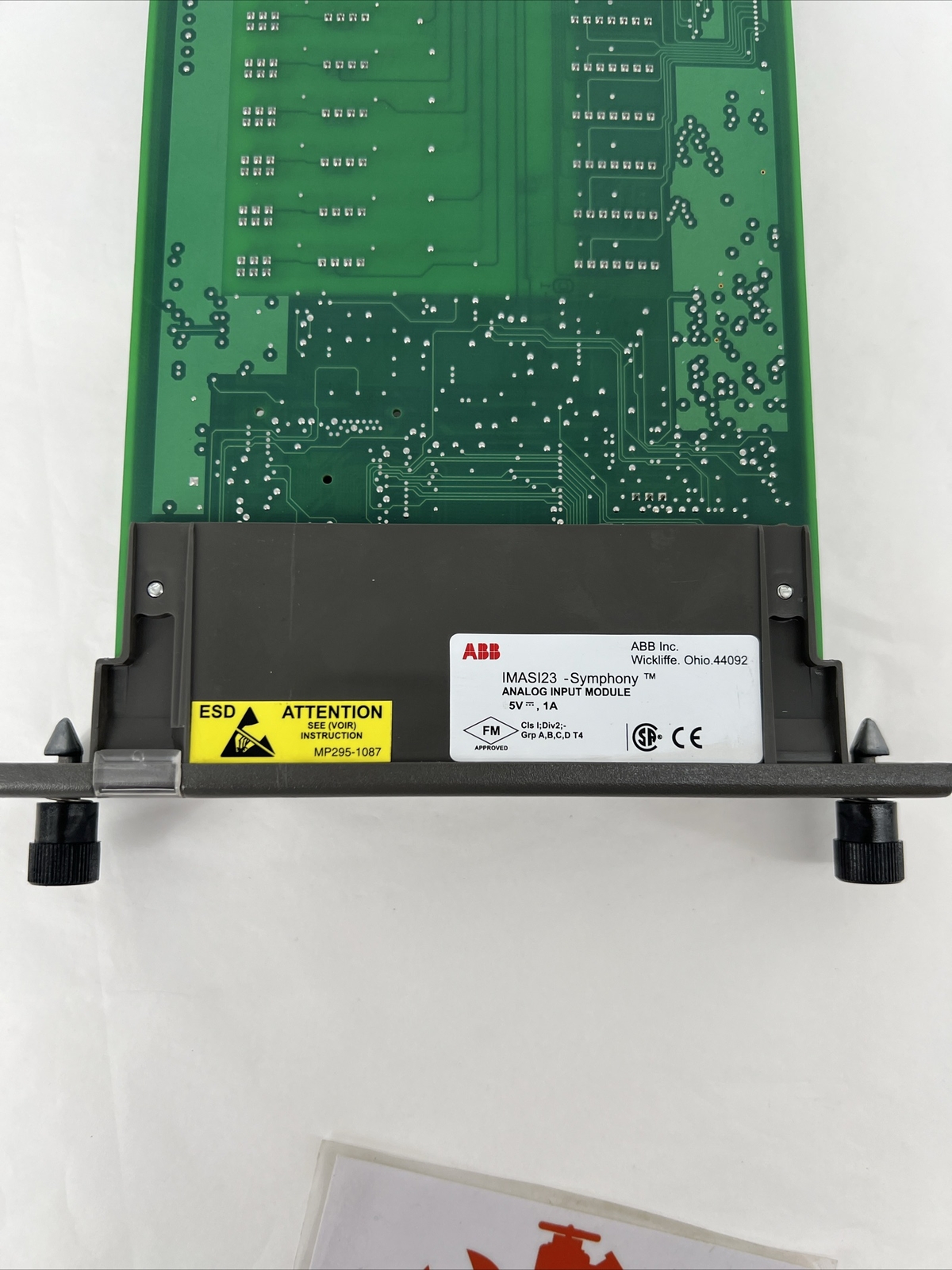 ABB IMASI23 Symphony Analog Input Module, 5V, 1A, Tested