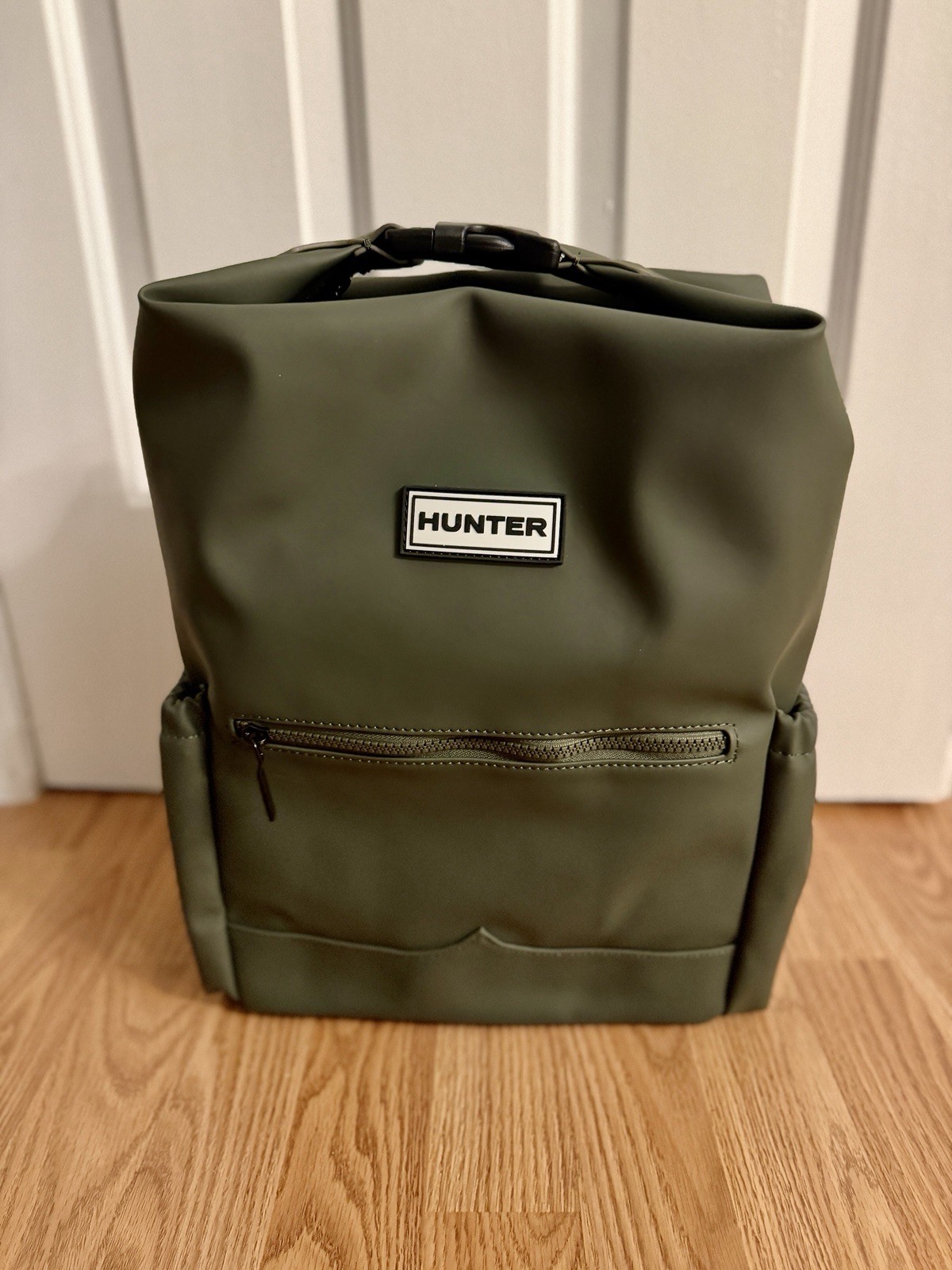 Hunter Top Clip Backpack Green With Tags