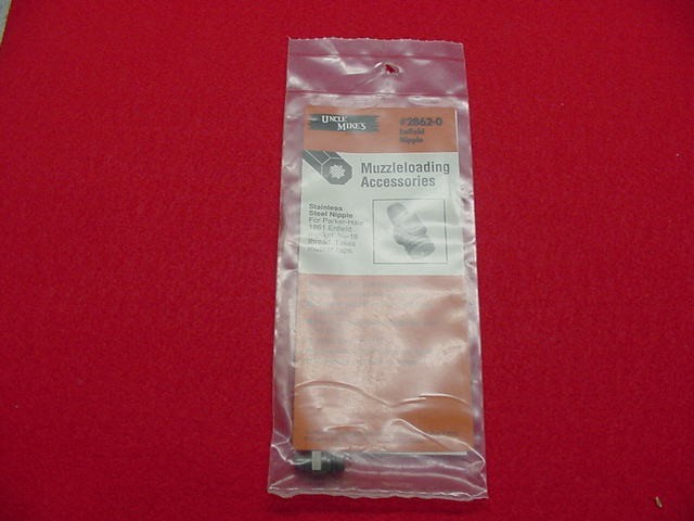 Uncle Mike's-Nipple- #2862-0-Fits:Parker-Hale 1861 Enfield Musket- 5/16-18-New!