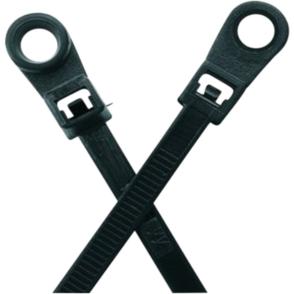 CABLE TIE 8" MOUNTINGBLACK 50lbs TENSILE AFS-RTM-675-BLK