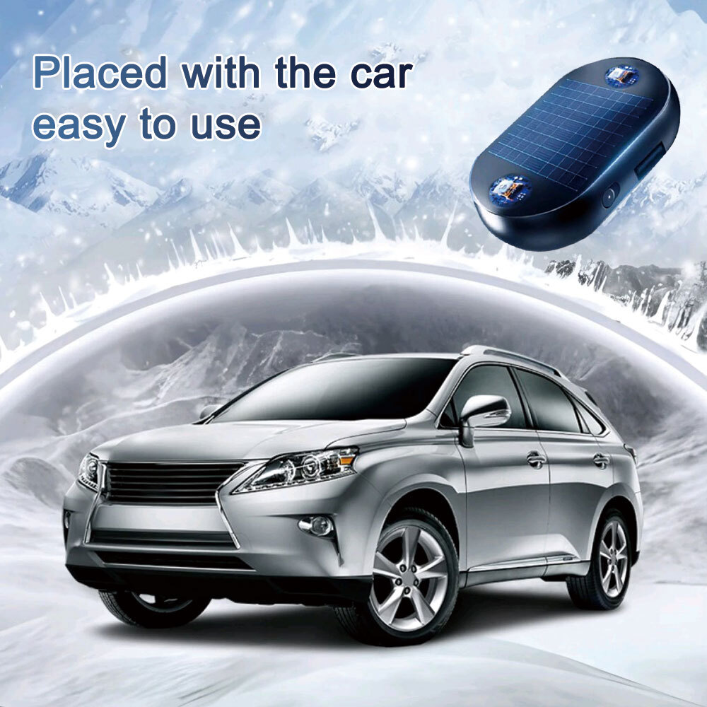 1x Solar Defroster Car Snow Removal Device Antifreeze Windshield Icer Removal