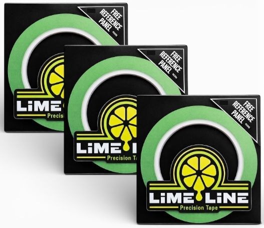 LiME LiNE 1/4 inch Fineline Precision Tape - Pack of 3