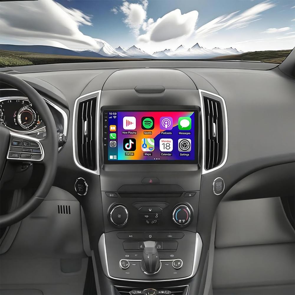 Ford Edge 2015-2018 Android Stereo Wireless Carplay Android Auto 9"GPS Bluetooth