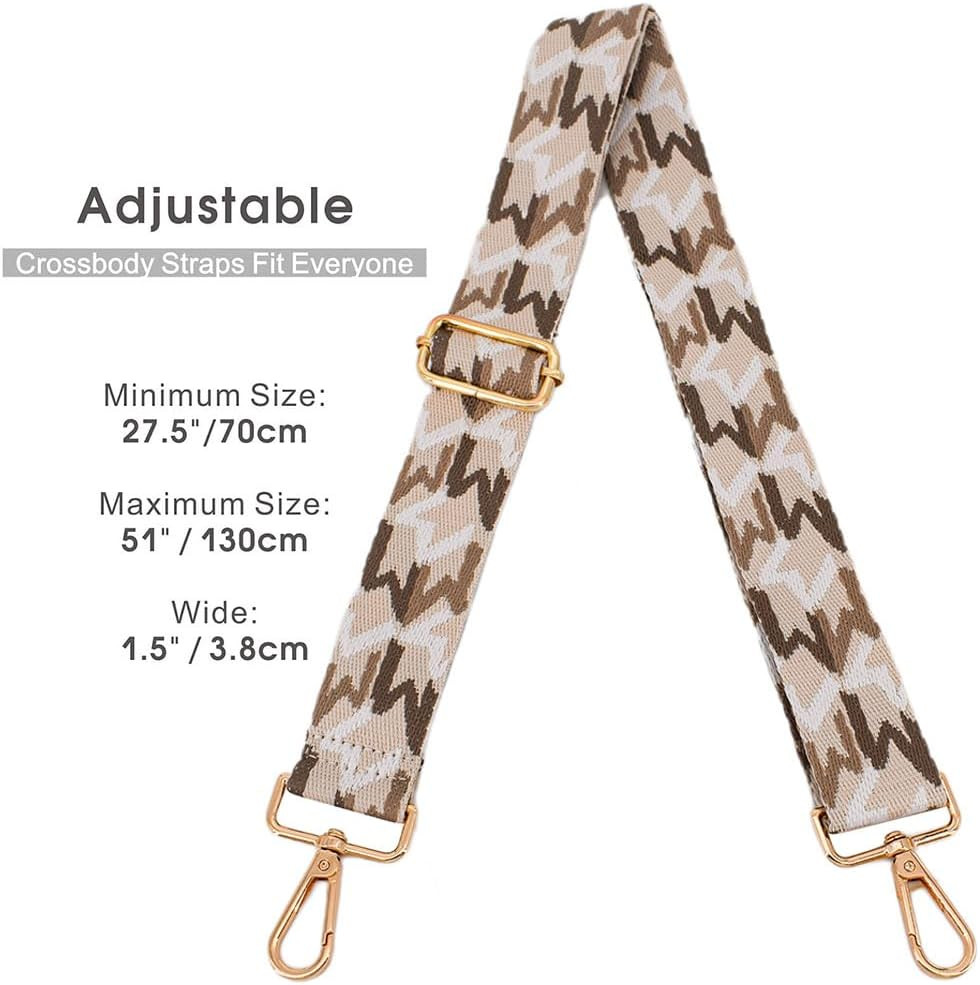 Replacement Purse Strap Shoulder Strap Adjustable Crossbody Strap for Women Cros
