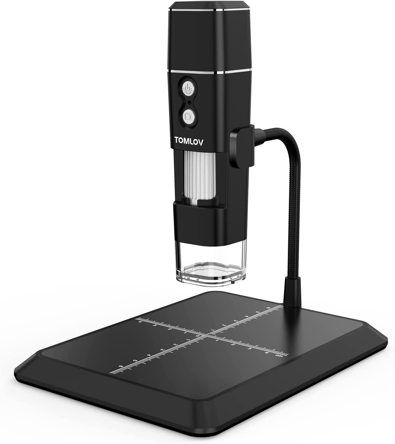 TOMLOV WiFi Digital 1000X Magnification USB Coin Microscope Camera Observation