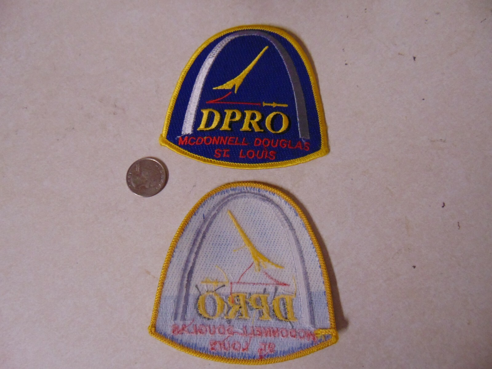 PATCH OLDER SEW ON DPRO MCDONNELL DOUGLAS ST LOUIS MISSOURI