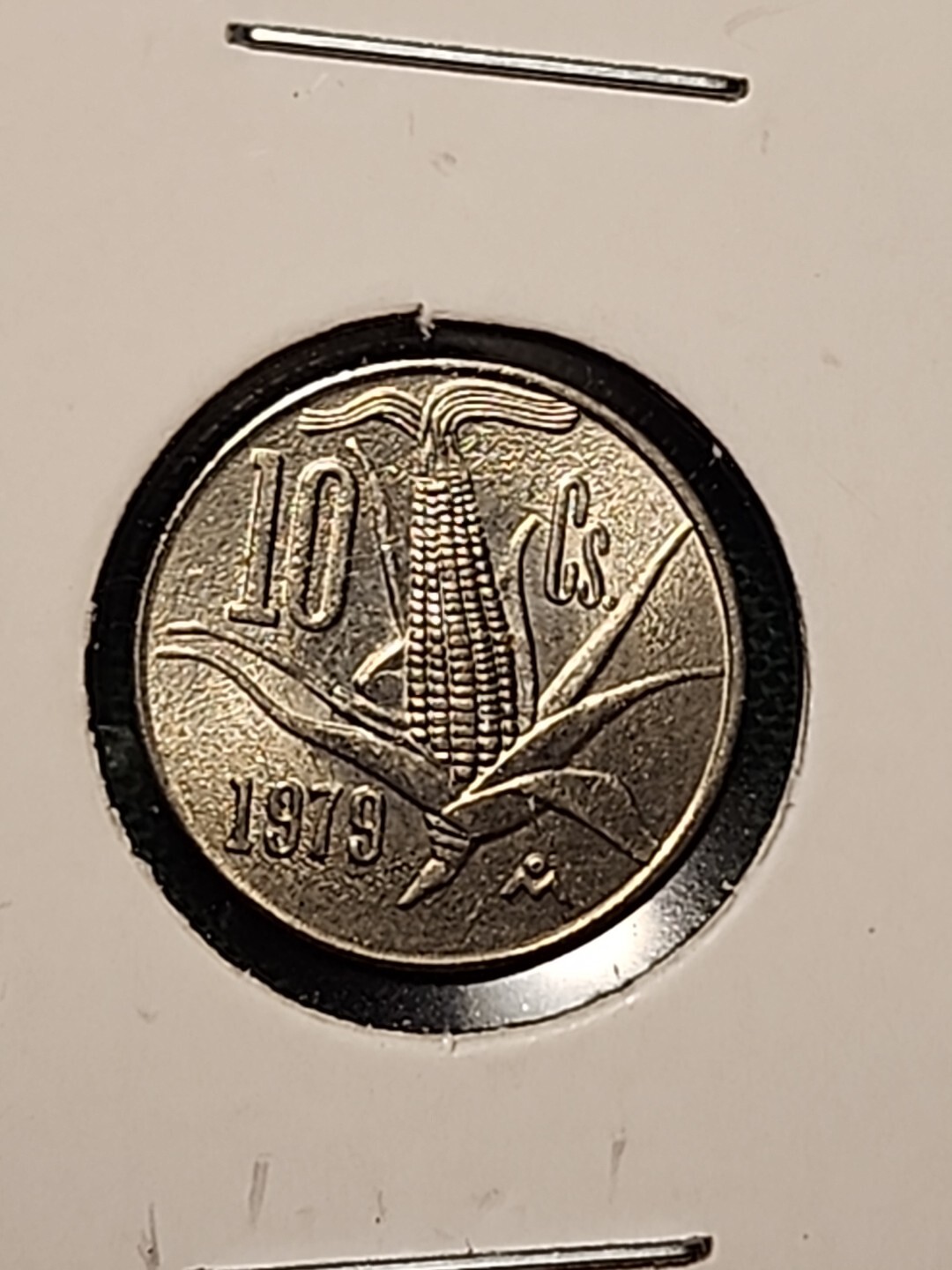 Mexico 10 Centavos Coin | Eagle | Corn ear | 1979 | Mazorca