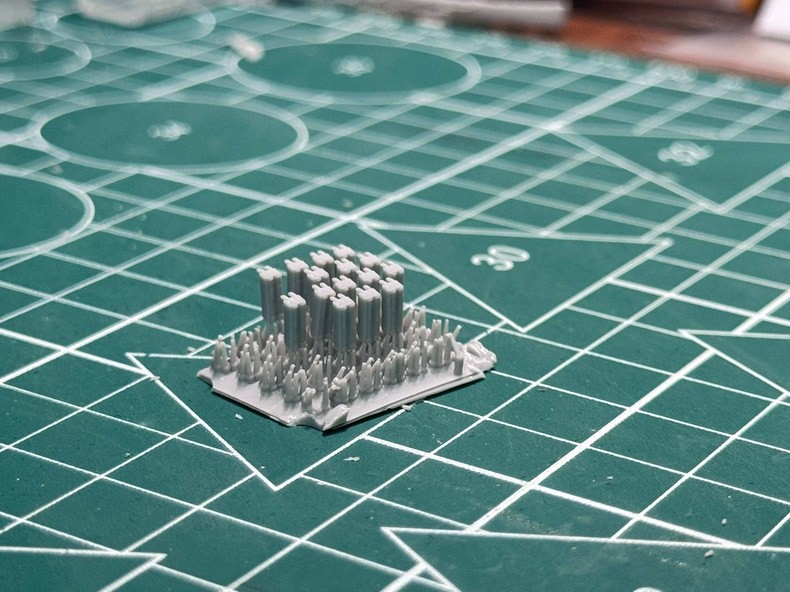 1/144 Russian Soft Armor Fossil Cover Unpainted for T-72 & T-90 Tank(no tnak