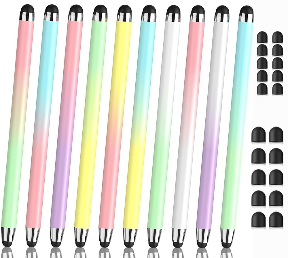 10PCS Stylus Pens for Touch Screens, Stylus Pen for iPad/iPhone/Tablet Android