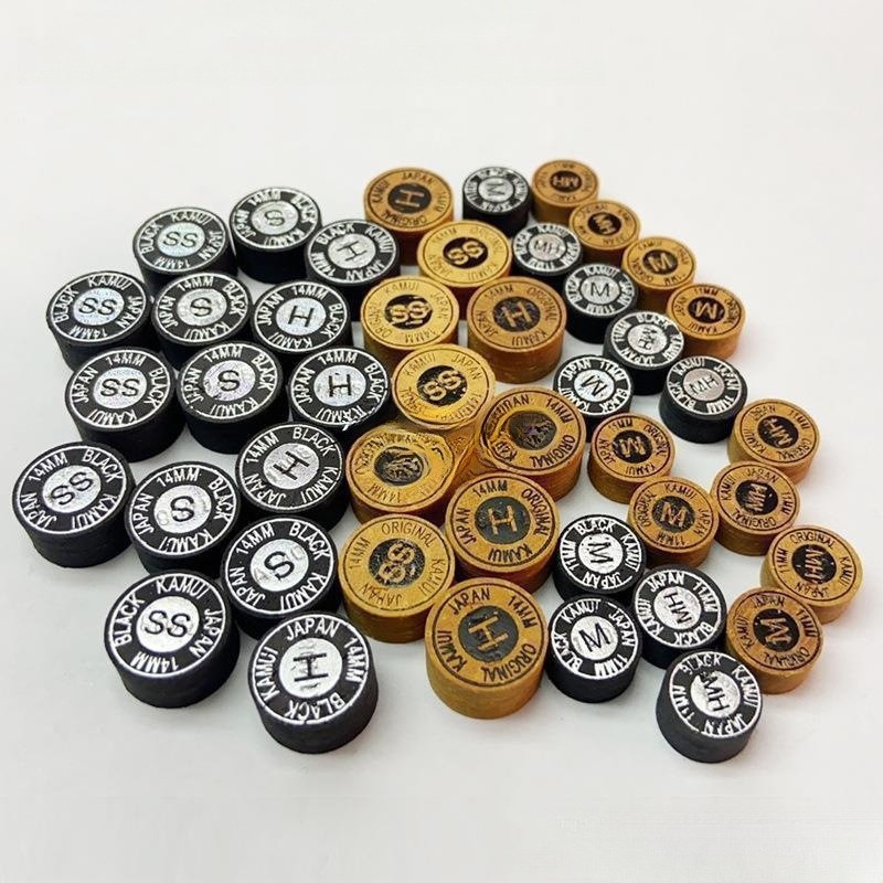 11/14MM Japan Billiard Carom Pool Cue Tips Billiard Cue Stick Tips Accessories