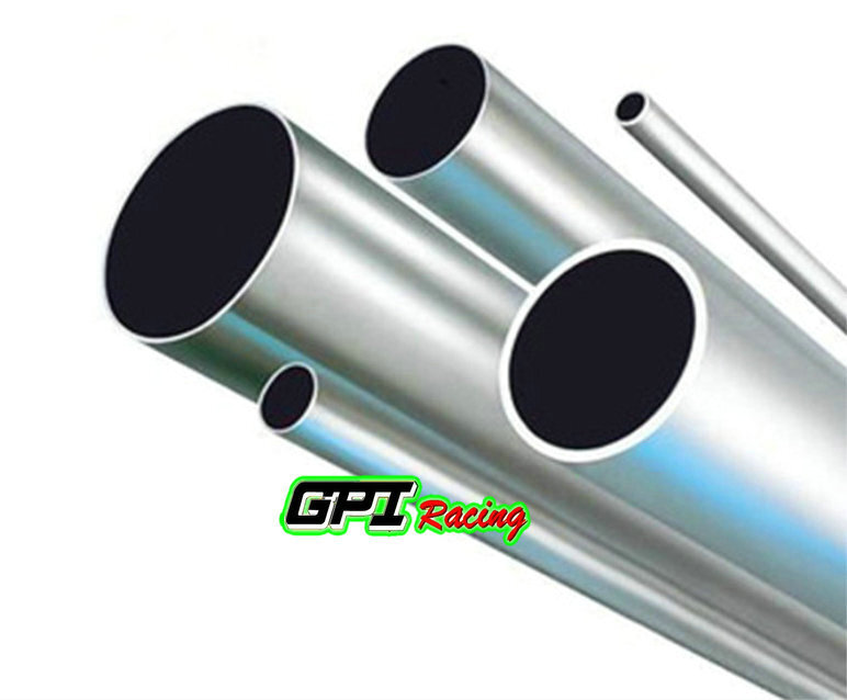 1.75" OD 45mm Aluminum Straight Tube Pipe Tubing L=1 Feet 600mm 2mm WallThick