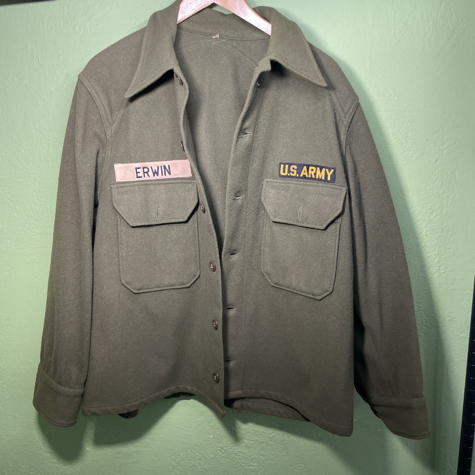 Us Army Jacket Lg