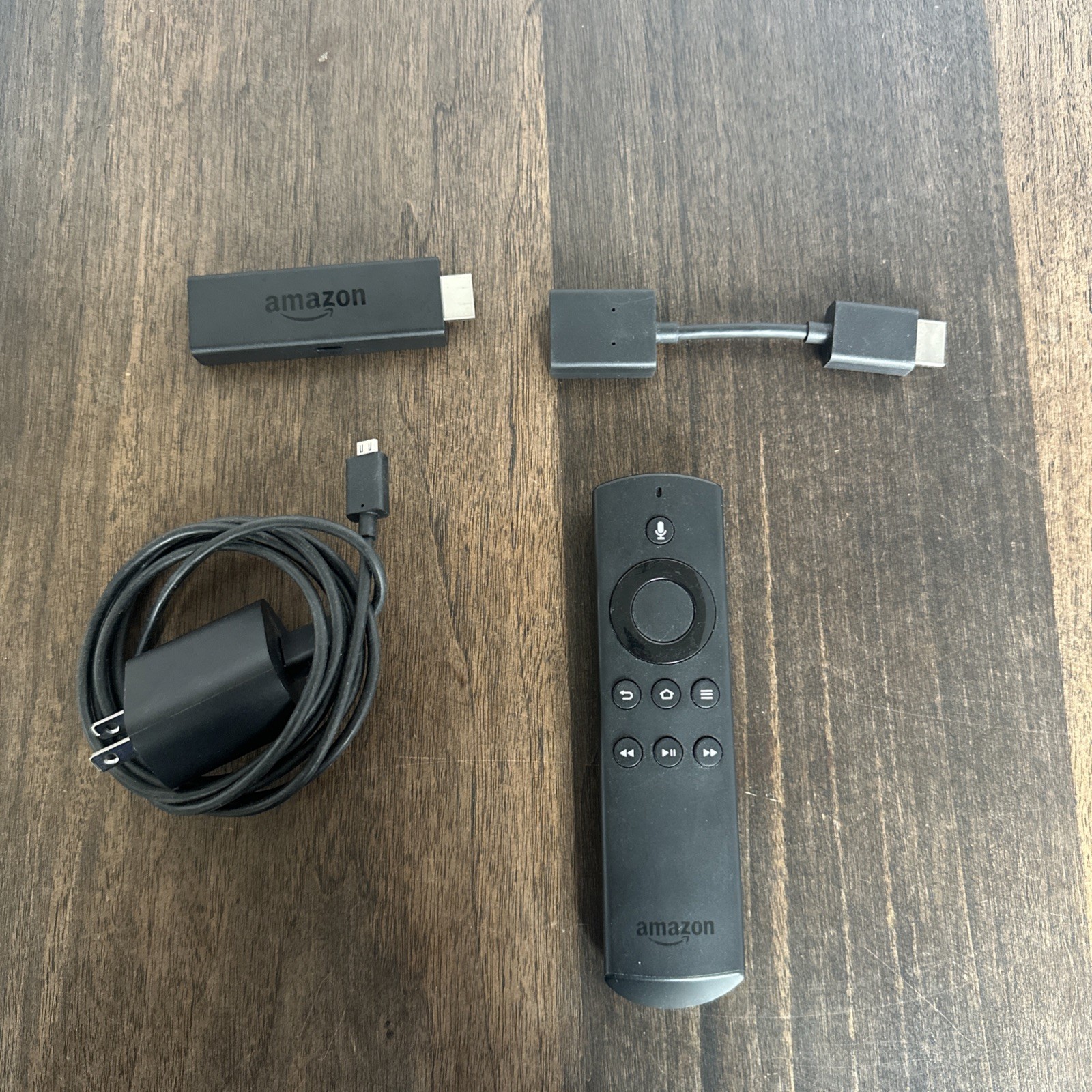 Amazon Fire Stick Model W87CUN w/ Voice Remote, USB Cable & Power