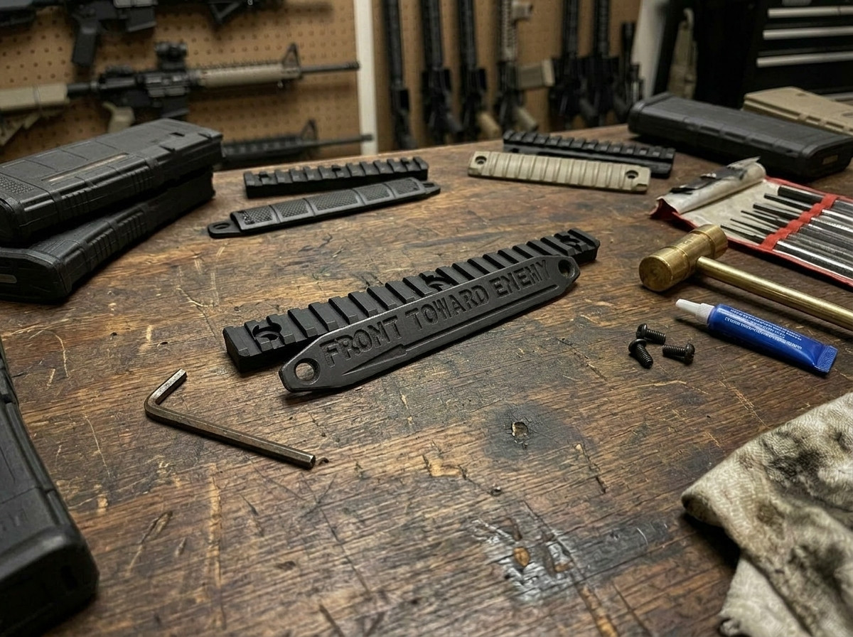 "Claymore" M-LOK Rail Covers - Edison Tactical
