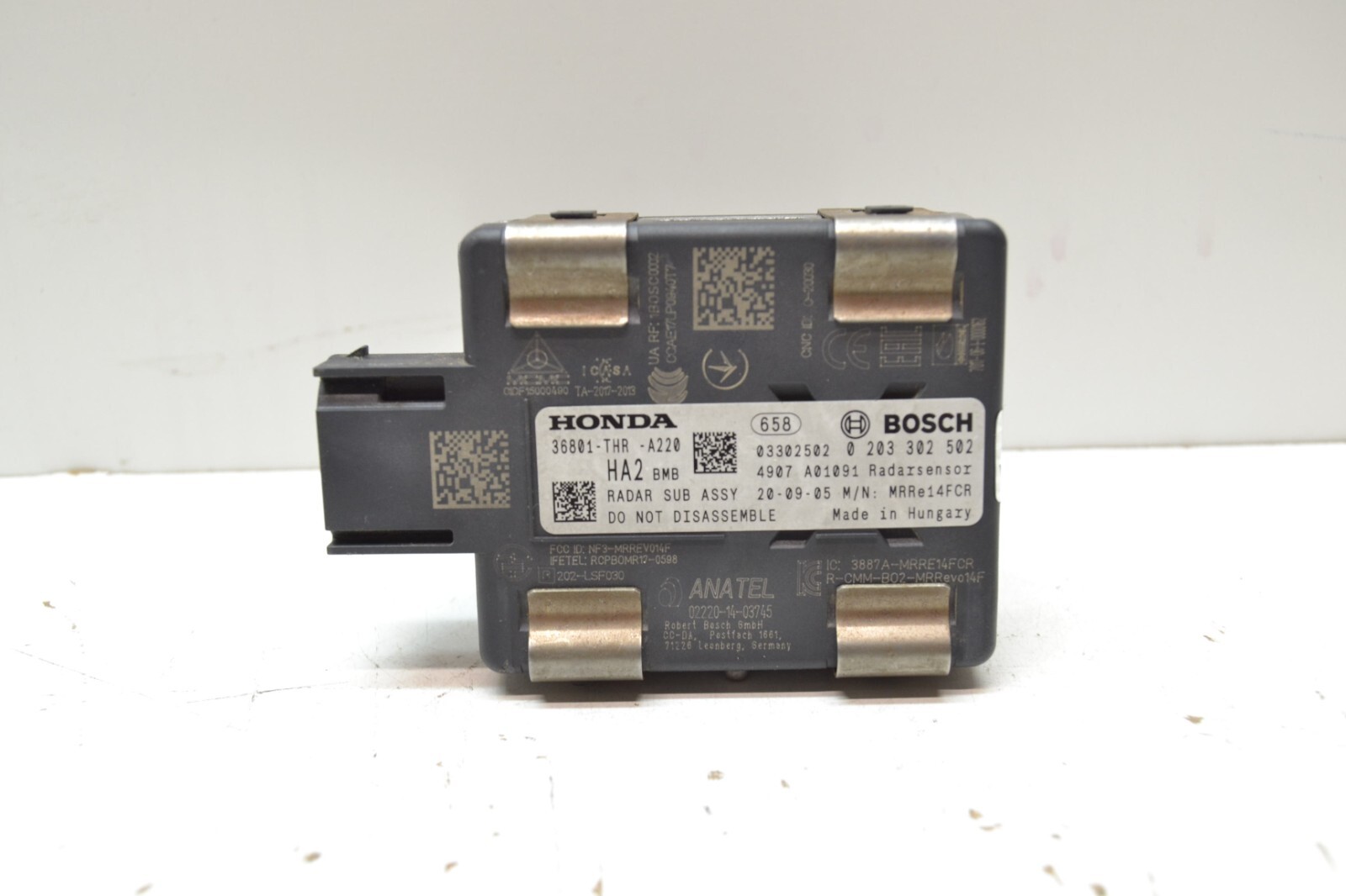 2021 2022 Honda Odyssey Adaptive Cruise Distance Radar Sensor 36801-THR-A220 OEM