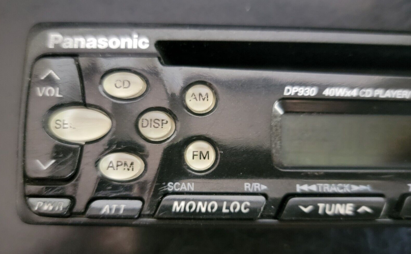 PANASONIC DP930 FACE PLATE ONLY USED
