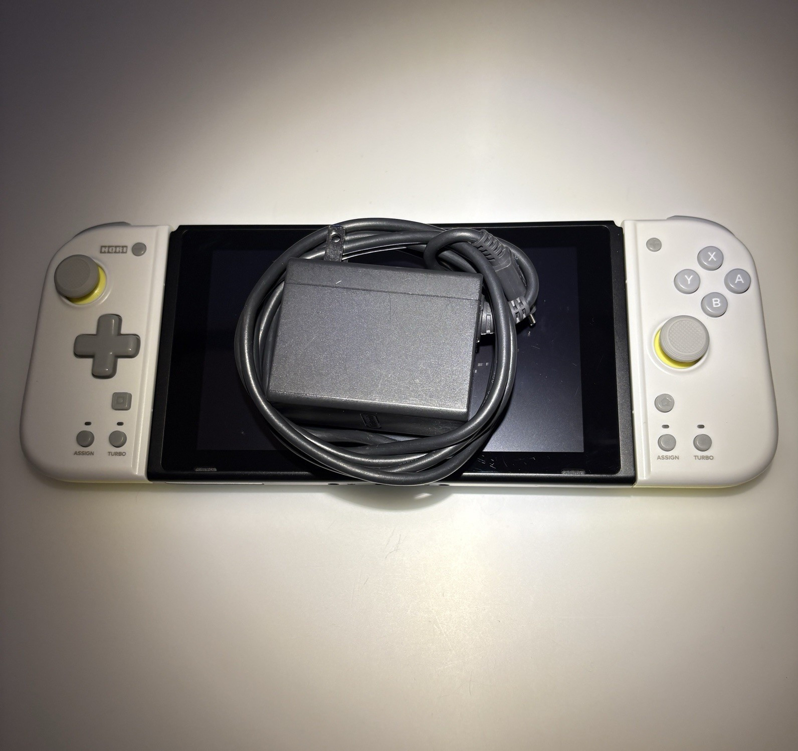 Nintendo Switch Console Tablet w/ Hori Split Pad and original charger