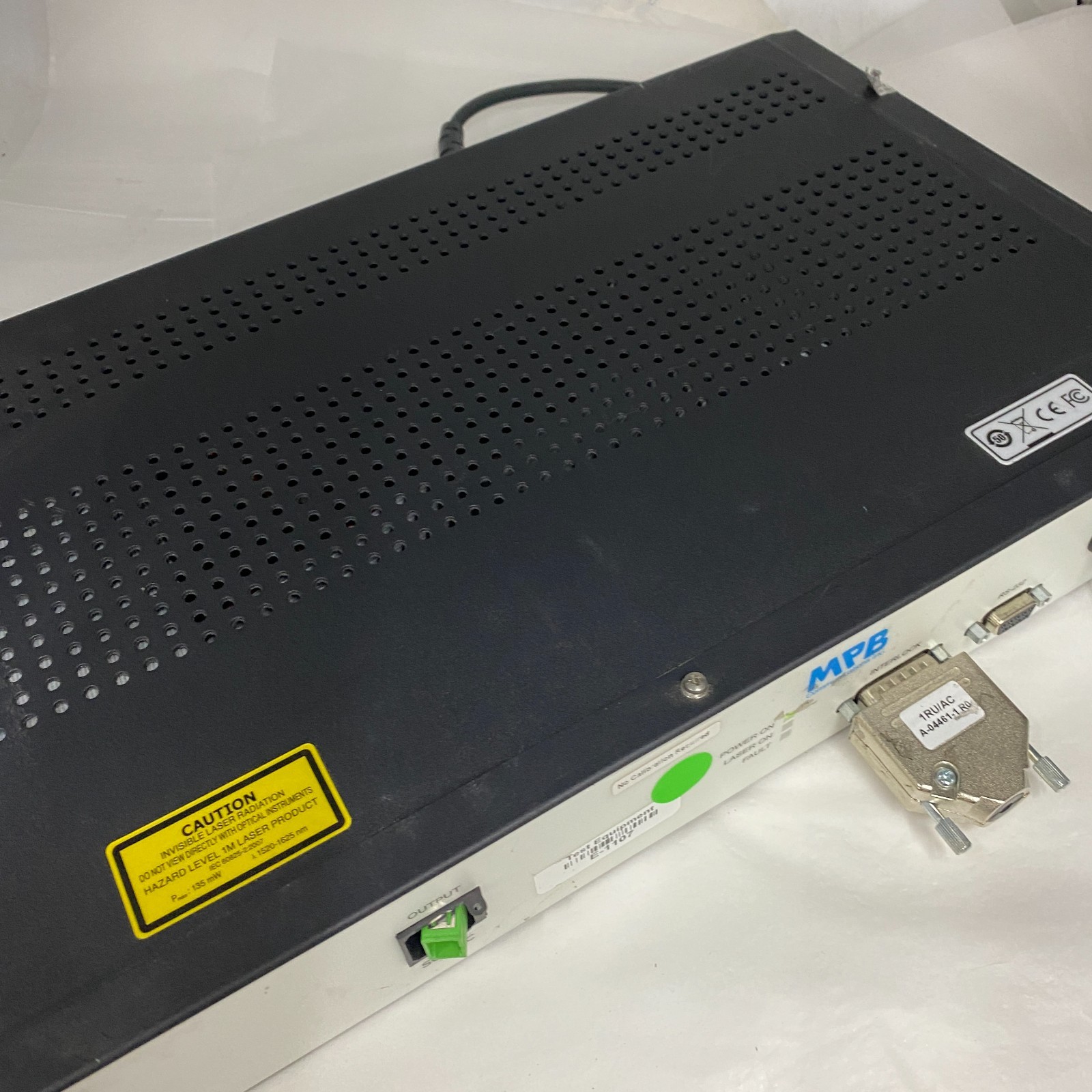 MPB COMMUNICATIONS 1RU-EBS-4010-AC-CA Erbium Broadband Source (EBS) C-band ASE🎯