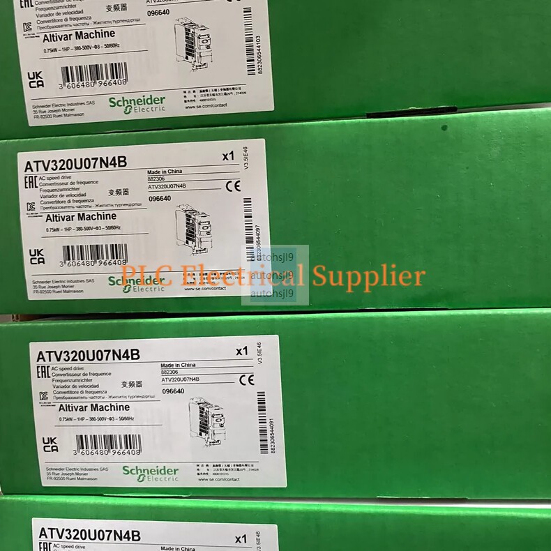 1X Brand New with Box  ATV320U07N4B Frequency Converter 0.75kW 380-500V