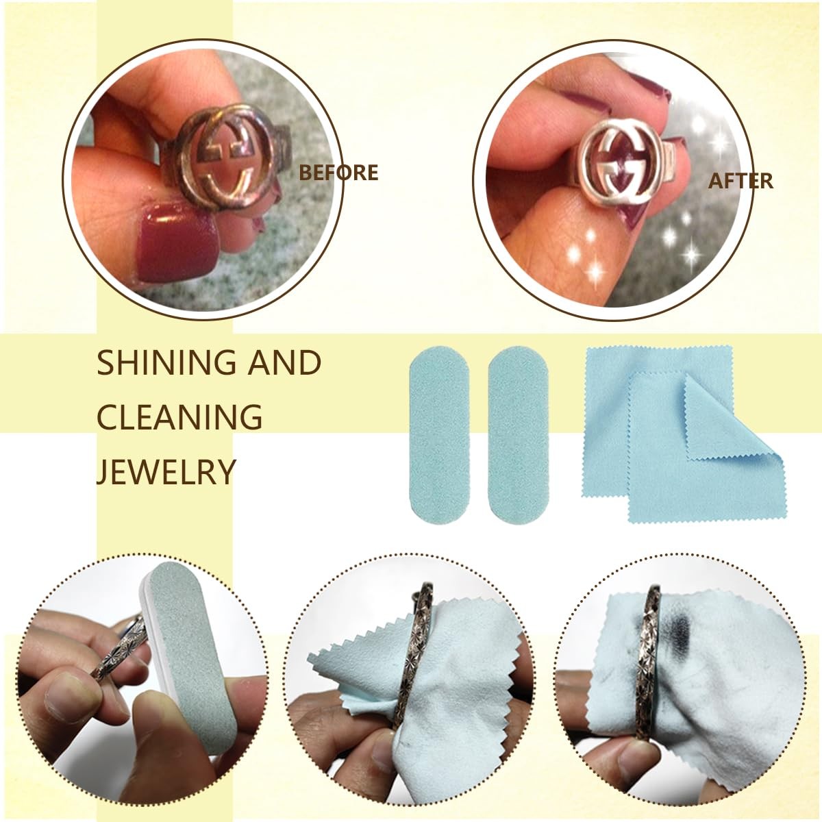 Ring Sizer Measuring Tool Kit Hammer for Ring Making