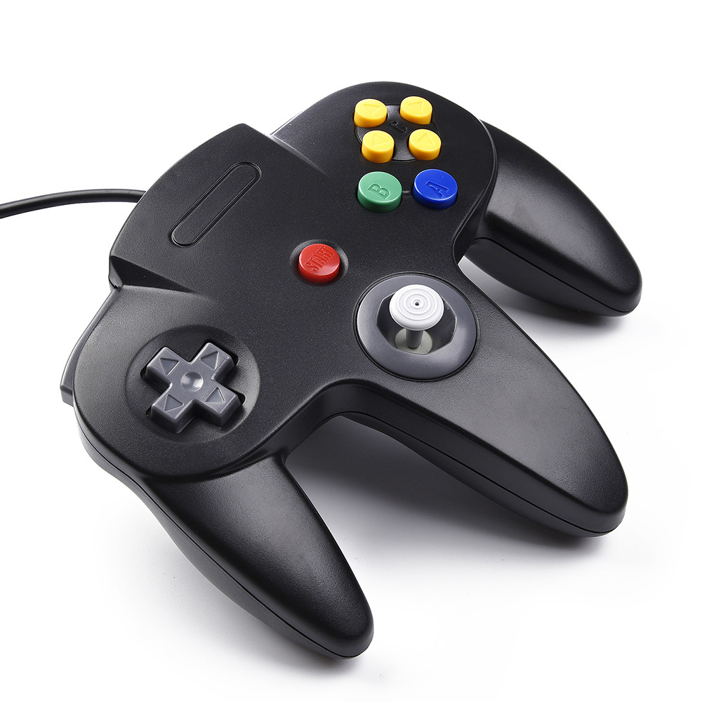 2Pack N64 Controller USB Gamepad Joystick For Nintendo 64 PC MAC Raspberry Pi 3