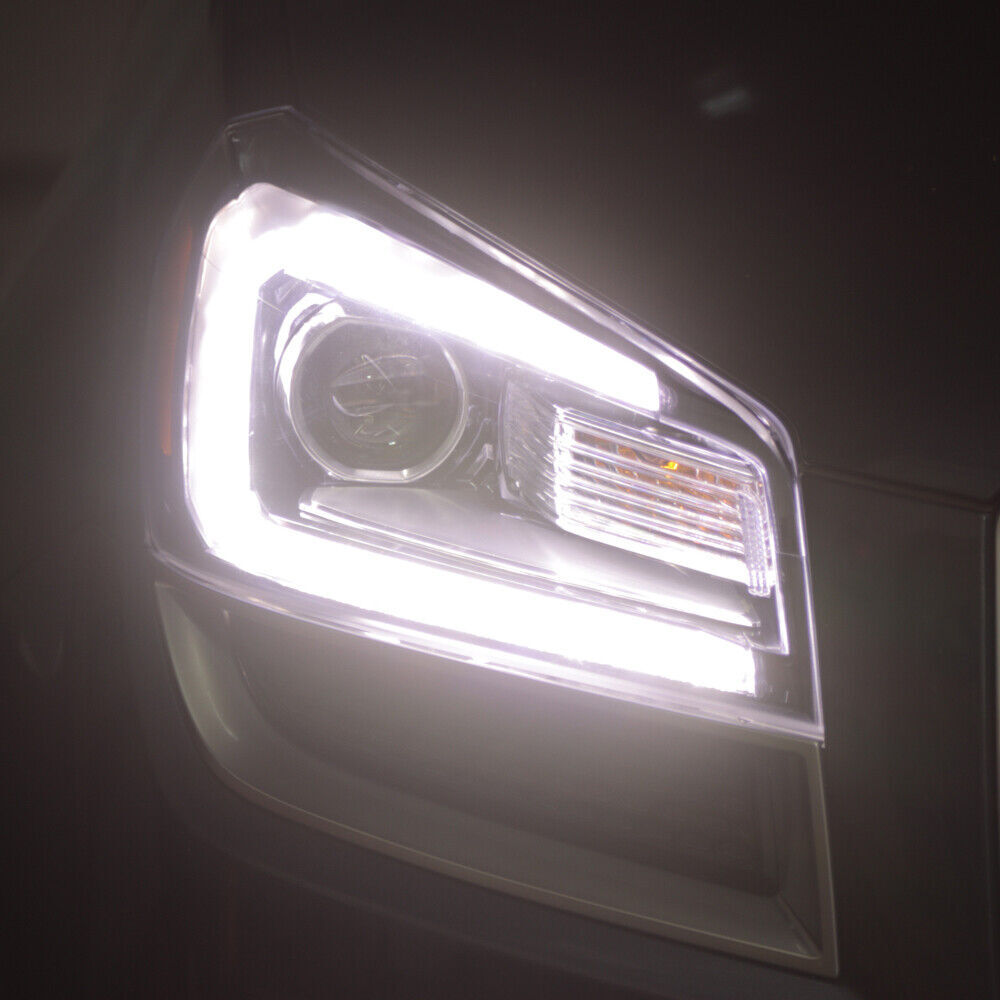 For 2013-2016 GMC Acadia Halogen LED Tube Projector Headlight Passenger Side RH