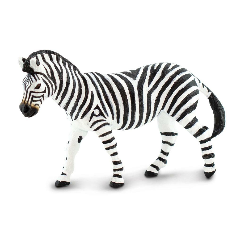 PLAINS ZEBRA Animal Figurine Safari Ltd. toy Wonderful Wildlife