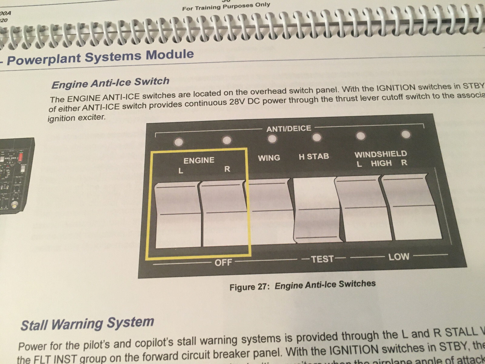 BeechJet 400A Powerplant Systems Booklet Manual