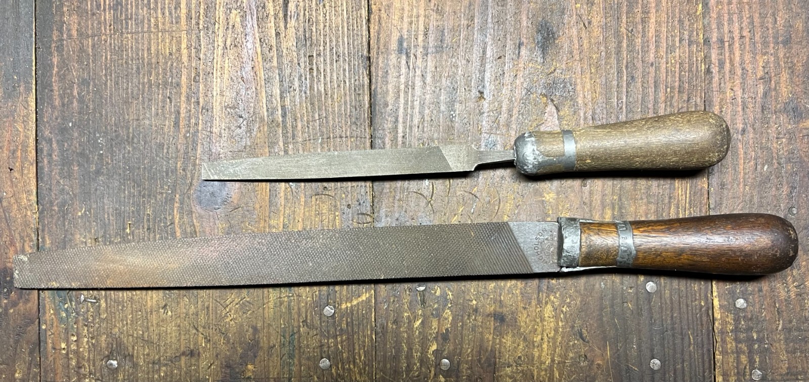 VTG USA Files – Nicholson & Black Diamond – Lauber Wood Handles, Wear on Ferrule