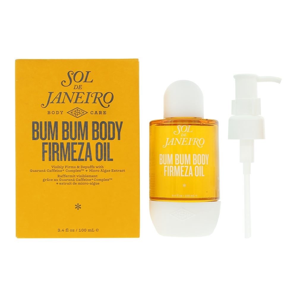 SOL DE JANEIRO Brazilian Bum Bum Body Firmeza Oil 100ml/3.4oz NIB Factory Sealed