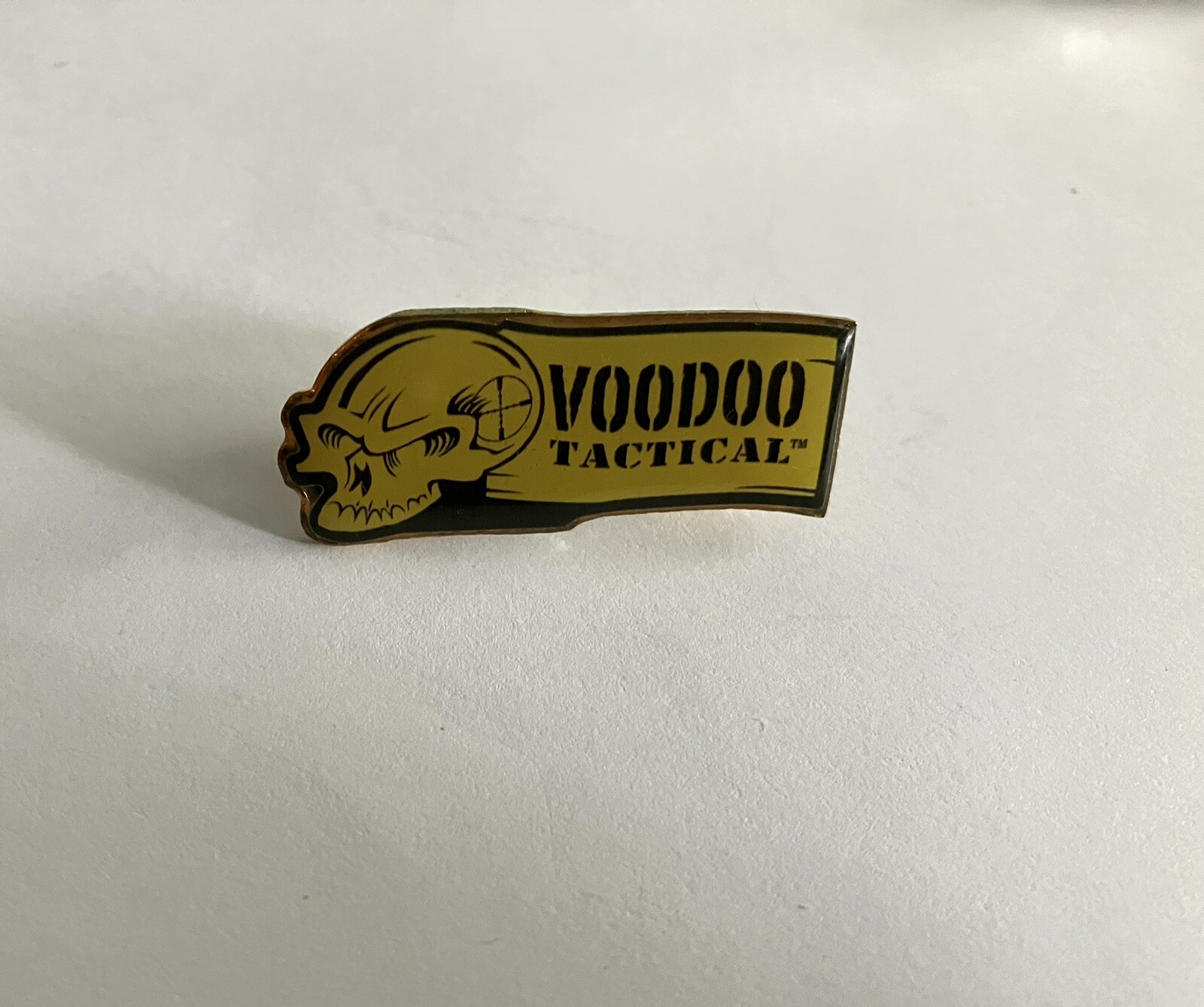 Shot Show Voodoo Tactical Skull Lapel Hat Pin New