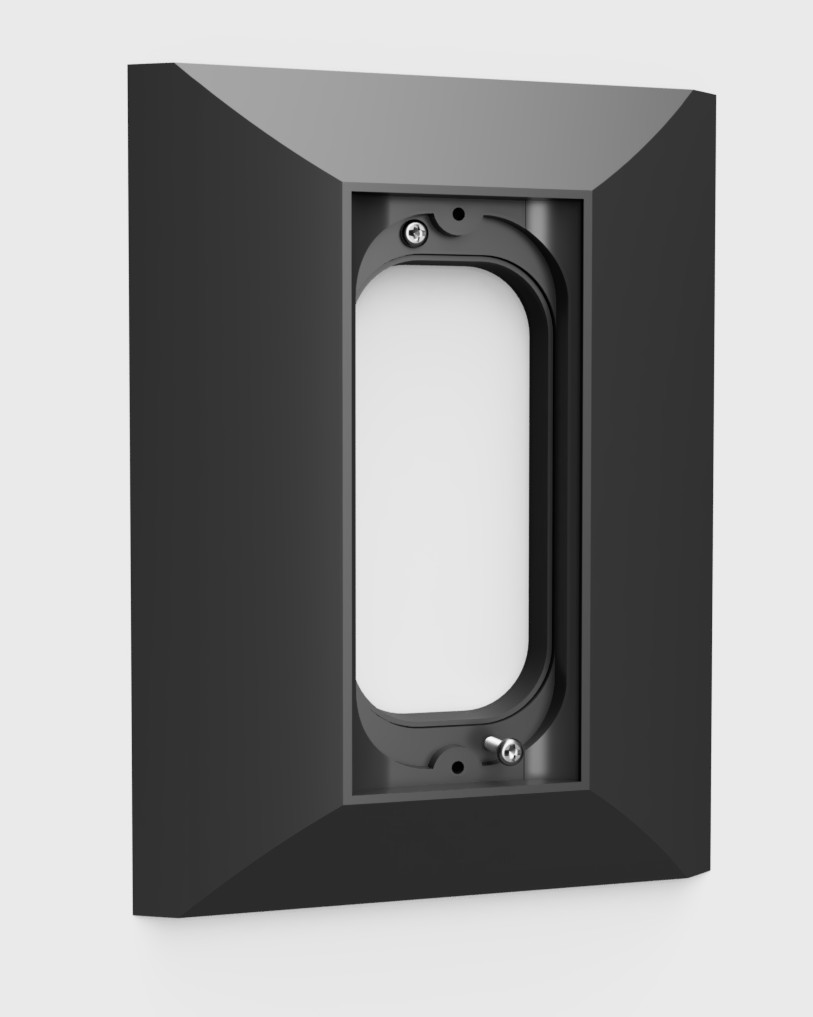 Nutone M&S Intercom Adapter for Ring Wired Doorbell Pro 2nd Gen Hidden Screws
