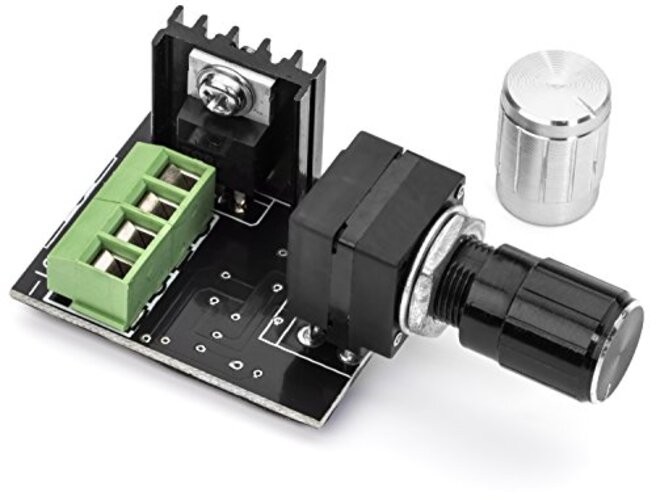 LED Dimmer Knob with Rotary Control Switch - pwm dimming Control for 12 Regular