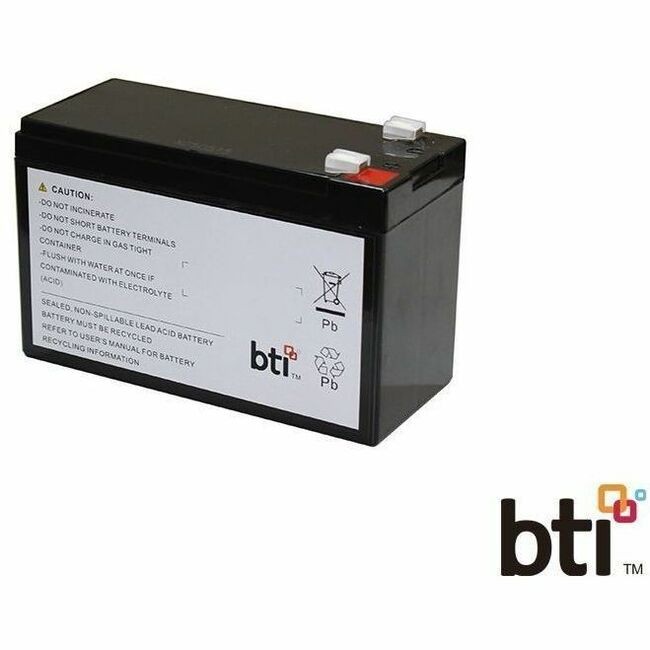 BTI 12V 9AH 1CELL T2 F2 SEALED LEAD ACID BATTRY 12V9AHT2BATTBTI