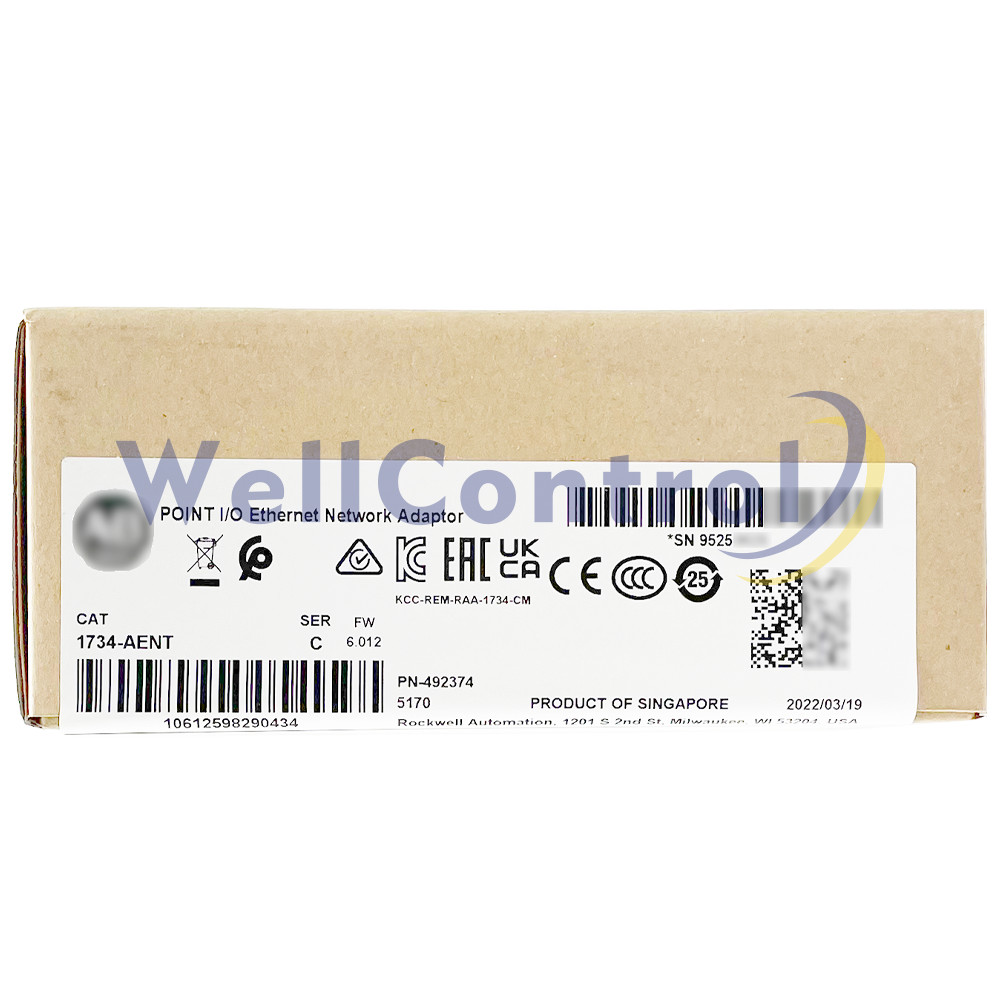 Brand New Allen-Bradley 1734-AENT POINT I/O Ethernet Network Adaptor