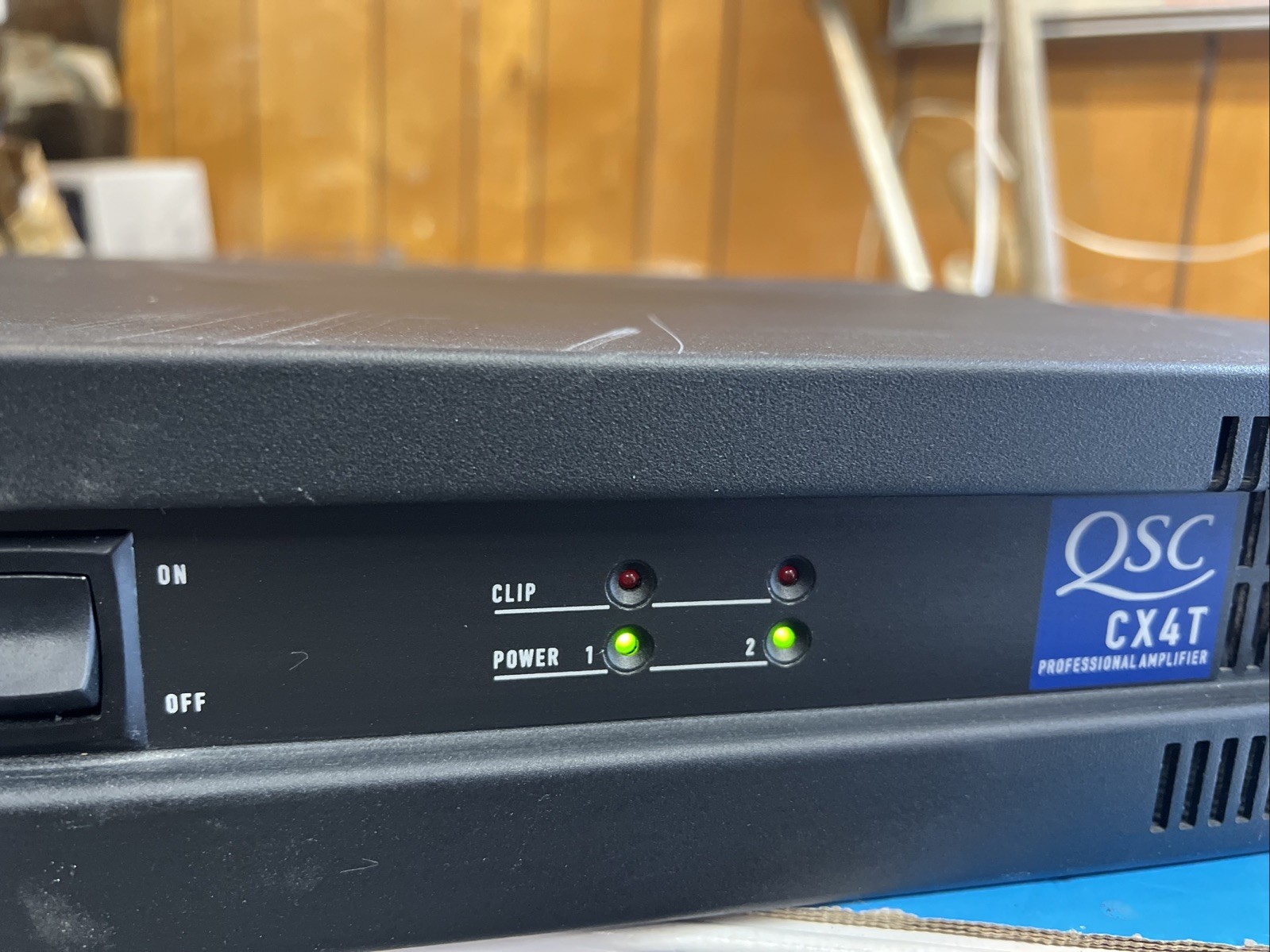 QSC CX4T power amplifier TESTED WORKING