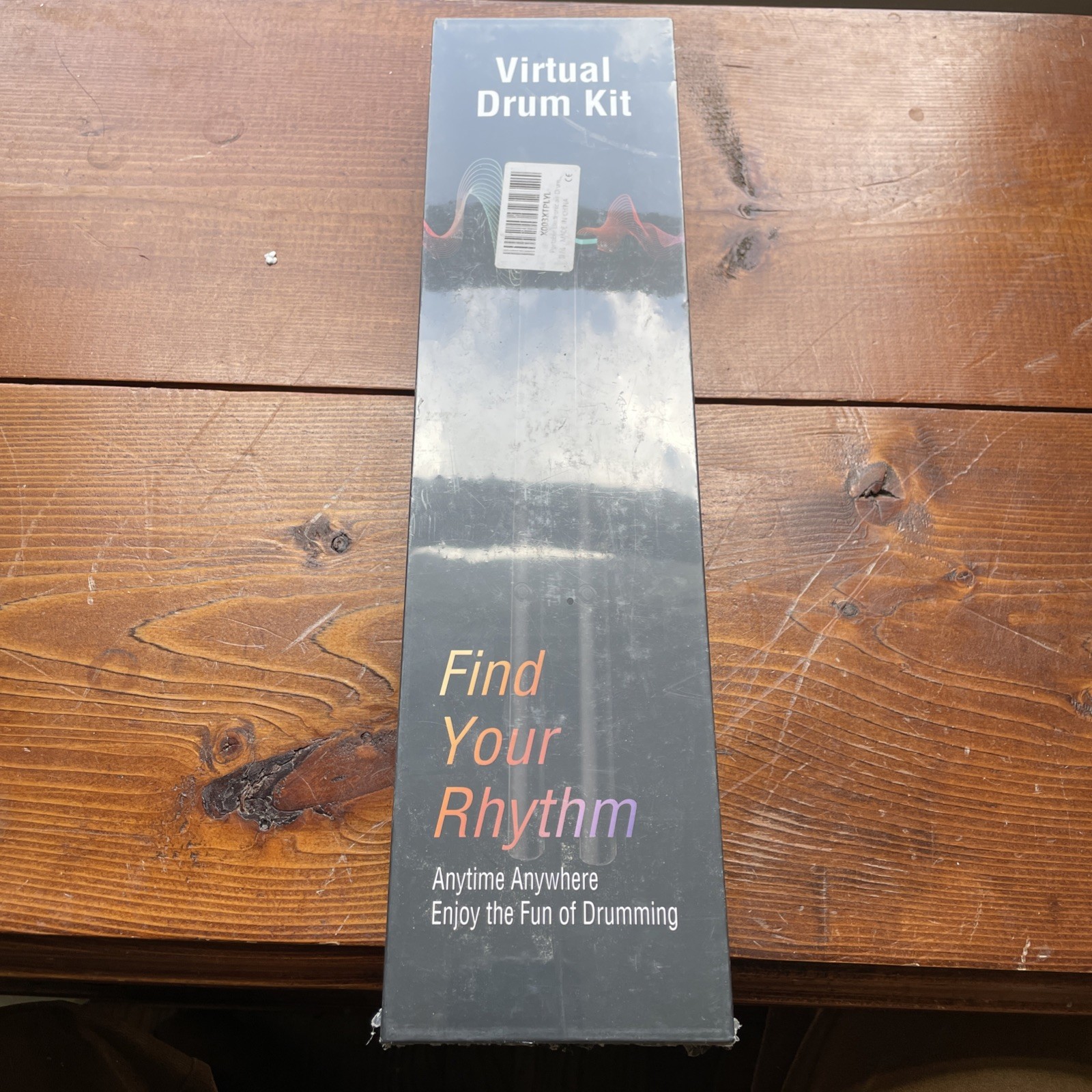 Virtual Drum Kit Sticks Drums Find Your Rhythm SEALED NIB Electronic Hyperdrum E