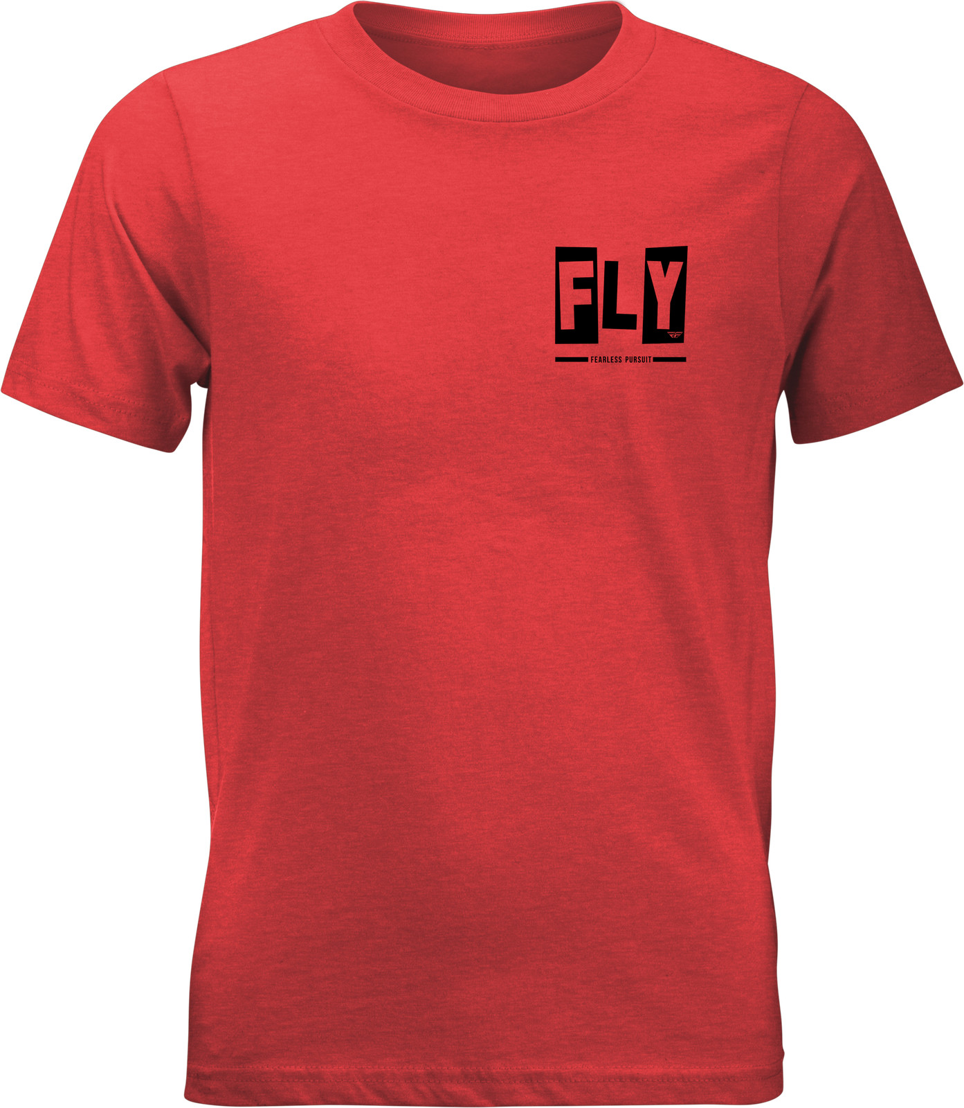 FLY RACING - Youth Punk Tee Red Ys | 354-0417YS