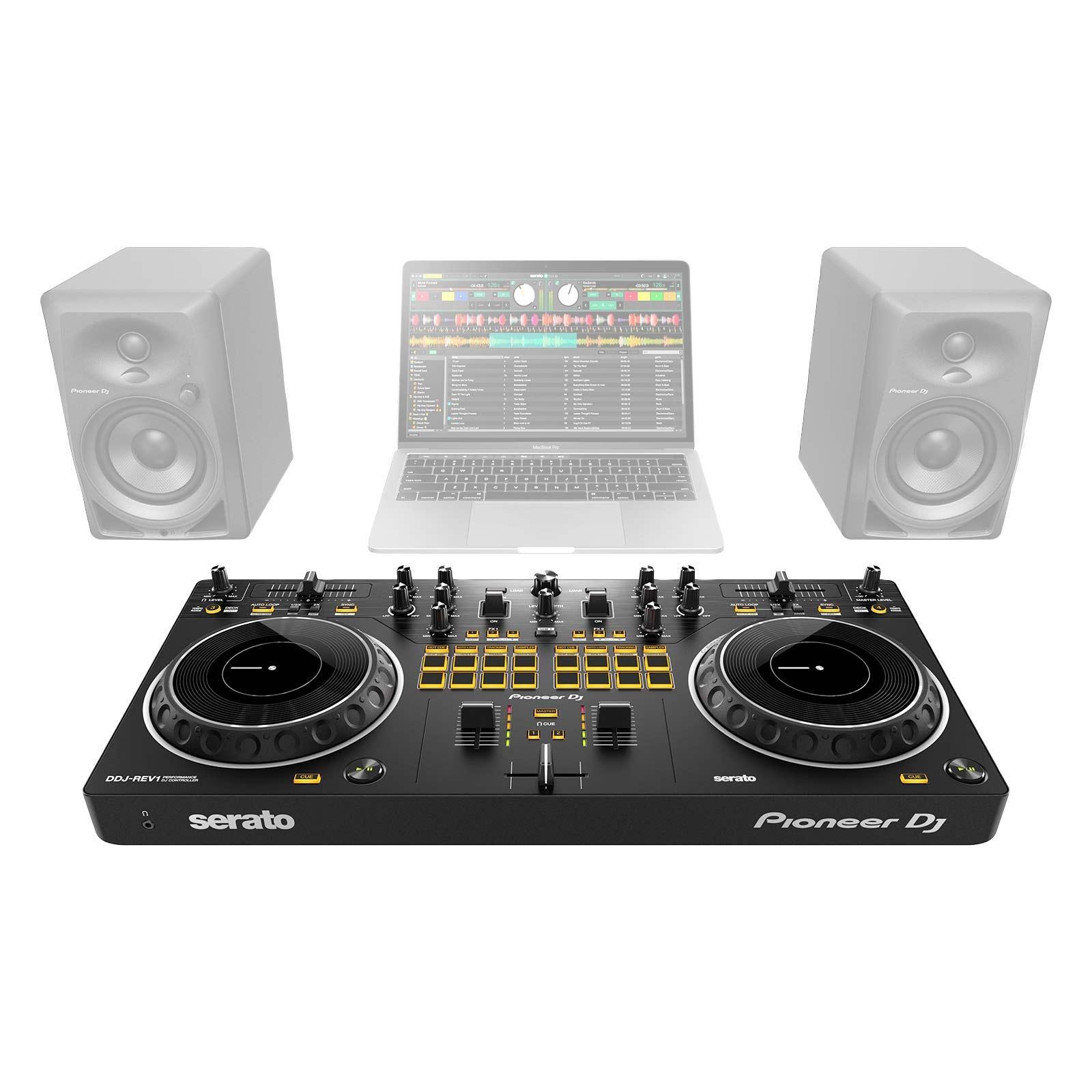 Pioneer DJ DDJ-REV1 Scratch Style 2-Channel DJ Controller w Soft Case
