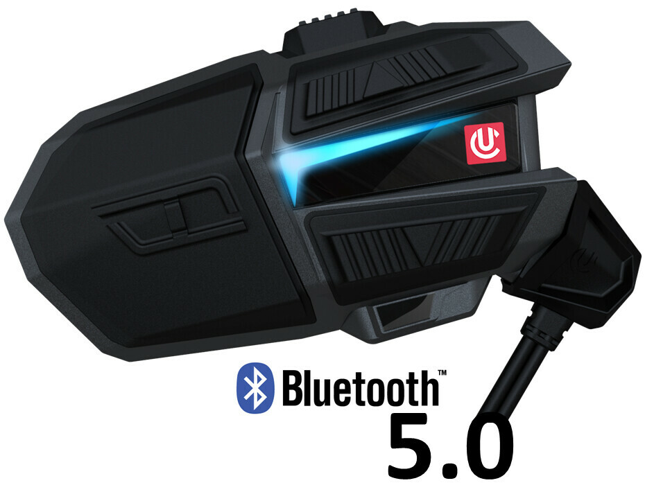 U-Clear Motion 4 Lite Bluetooth5 Communicator Comm System Helmet Intercom 180507