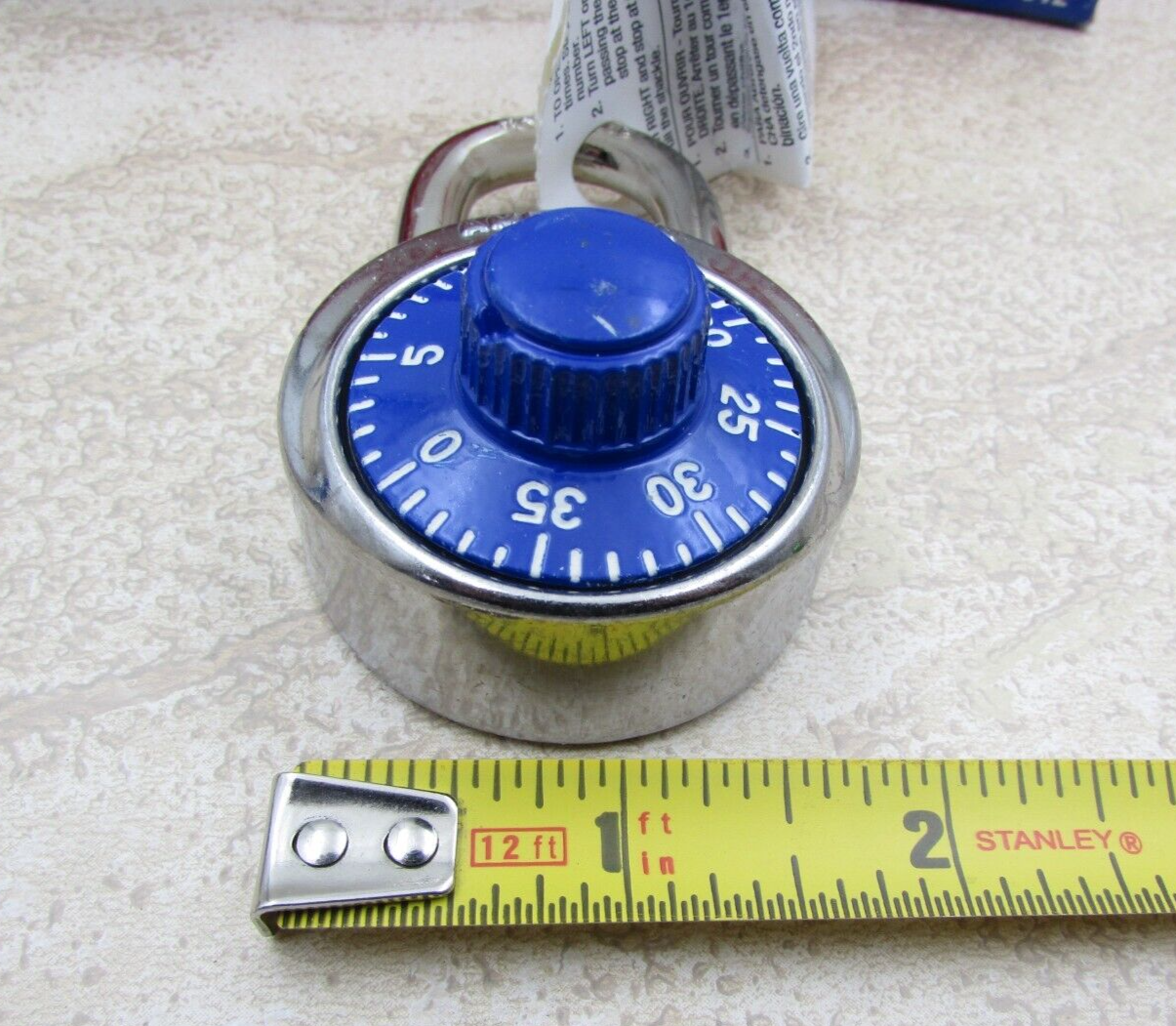 2 Pack American Lock Block Guard Combination Padlock A400K Key Controlled NOS