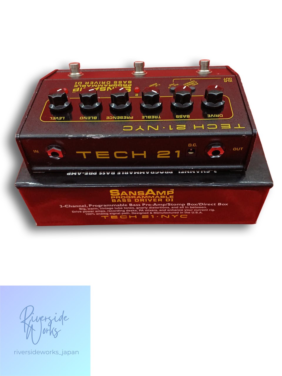 Tech 21 NYC SansAmp Programmable Bass Driver JP