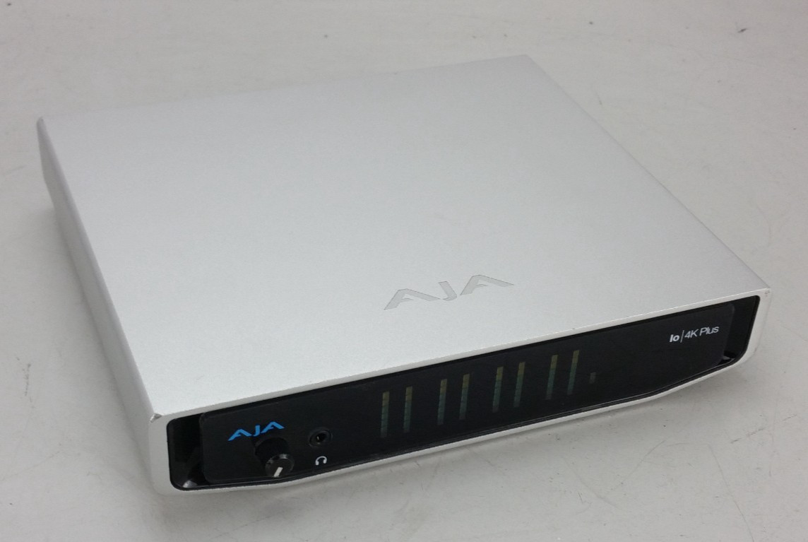 AJA Io 4K Plus Professional Video I/O for Thunderbolt 3