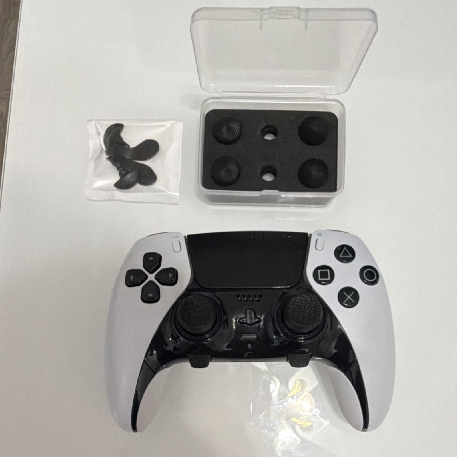 Sony DualSense Wireless Controller Bundle with Thumb Grips, Trigger Attachments…