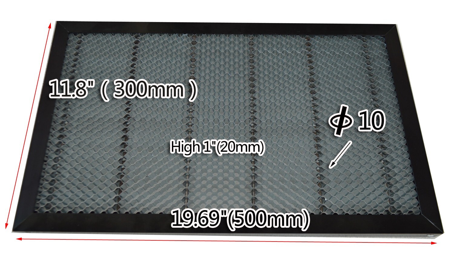 Honeycomb Table for CO2 Engraving Machine Galvanized Iron Plate Aluminum Oxide P