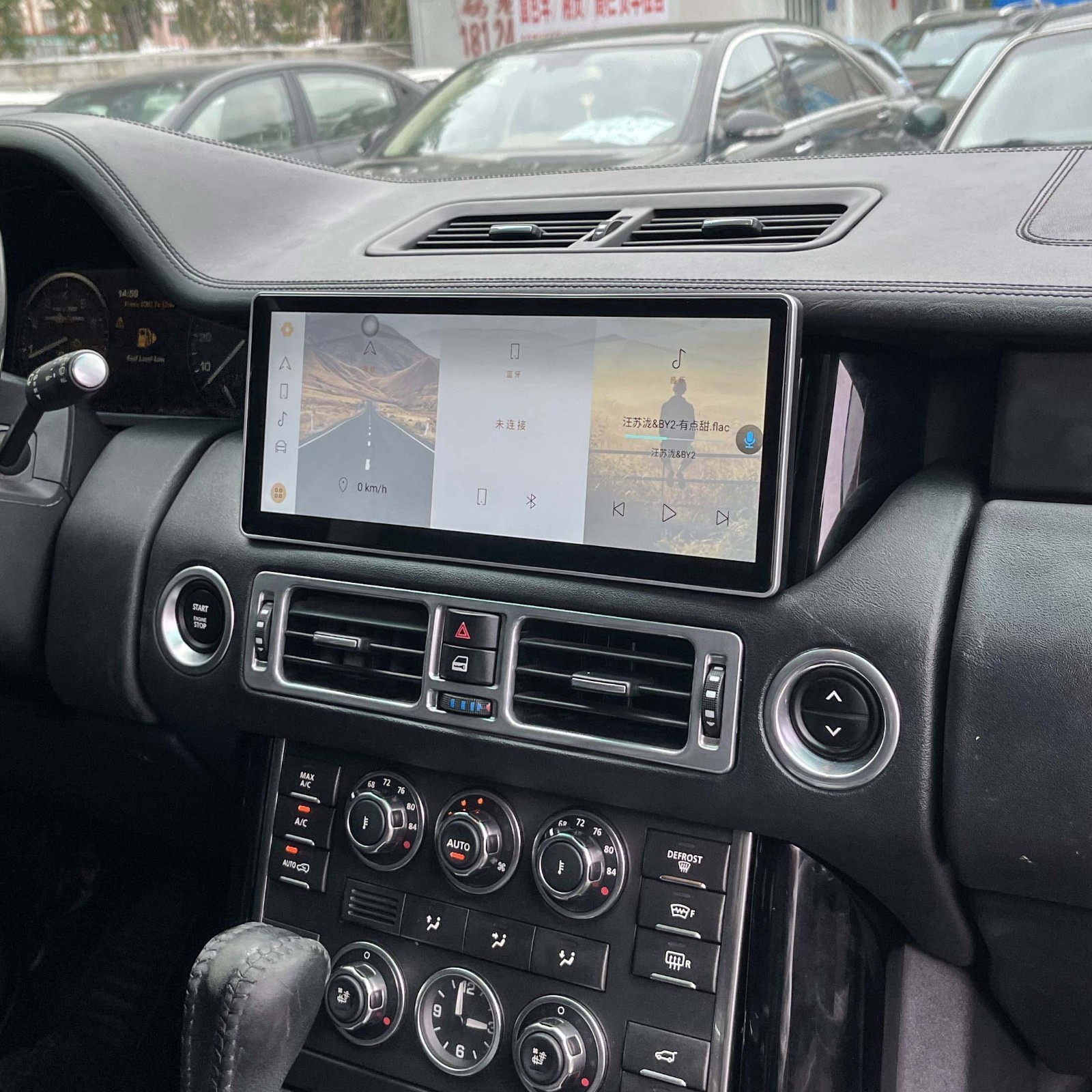 12.3" Android Carplay Car Radio Stereo GPS Screen For Range Rover V8 2005-2012