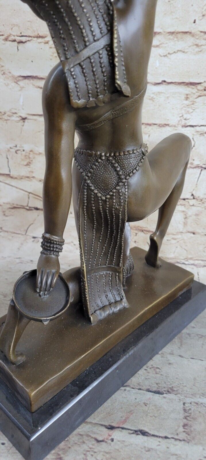Elegant Amazing Sensual Bronze - Dancer - D. H. Chiparus Dance Trophy Decor